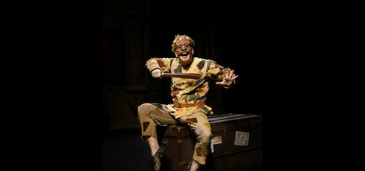 Maschere Sartori per l’Arlecchino diretto da Giorgio Sangati