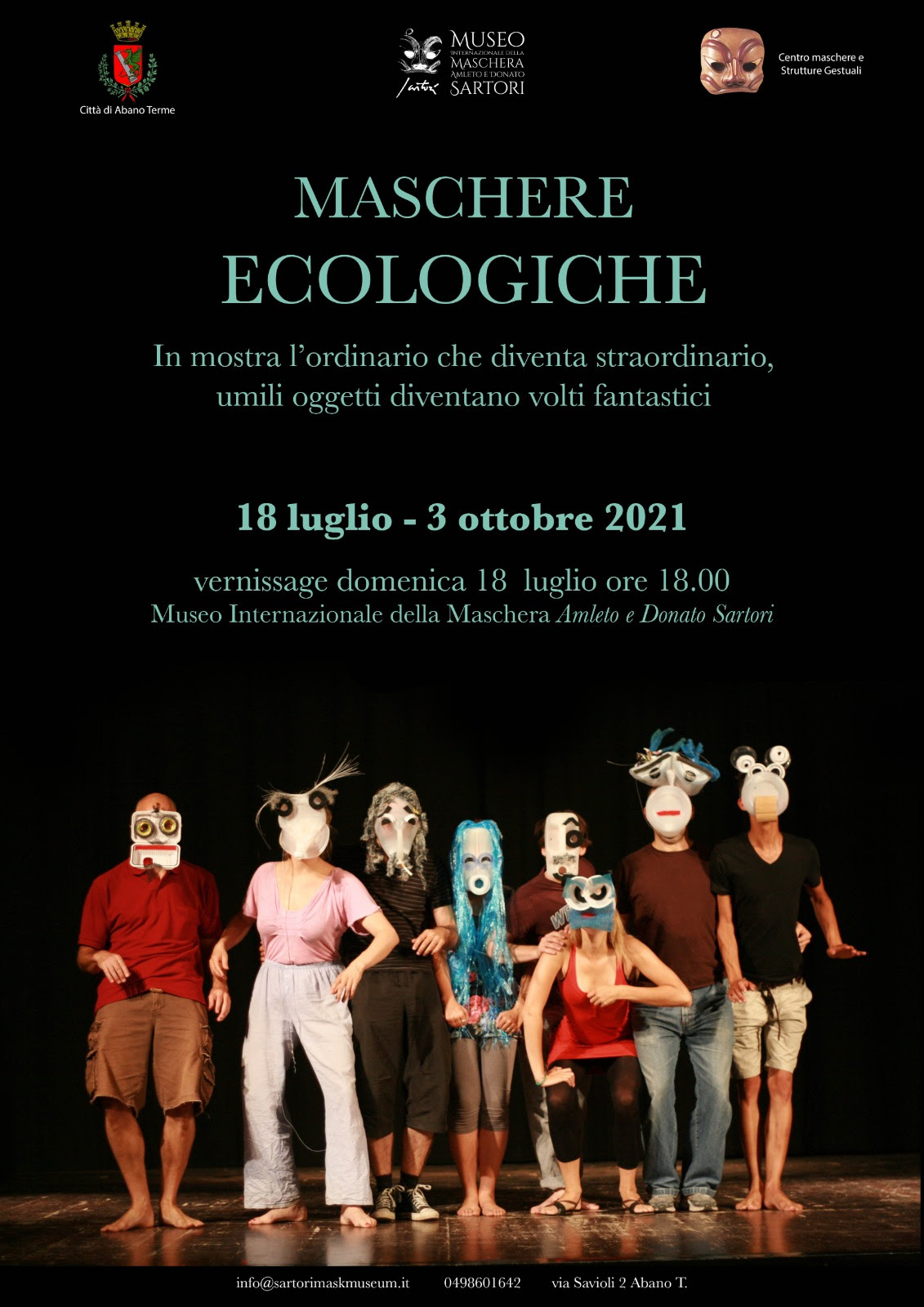 MASCHERE ECOLOGICHE MASCHERE ECOLOGICHE